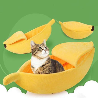 [SOLD OUT] Cute Cat Banana Bed